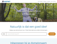 Tablet Screenshot of kerstpakkettenbestellen.nl